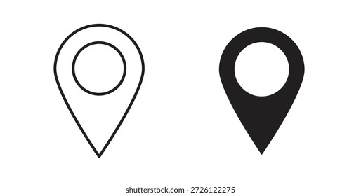 Símbolo de Vector con trazo editable y versiones planas