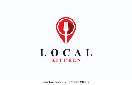 Pin Kitchen Vector Royalty Logo Design Inspirations