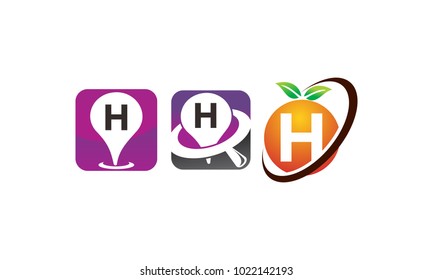 Pin Location Fruit H Template Set