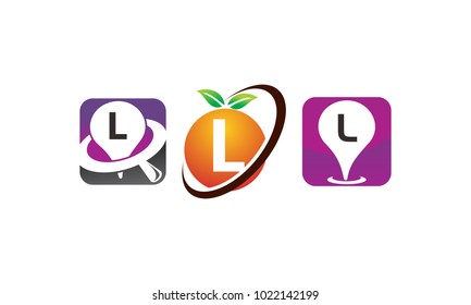 Pin Location Fruit L Template Set