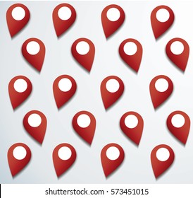 pin location icon background