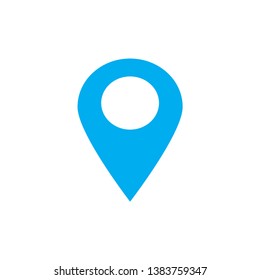 pin location icon design template