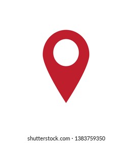 pin location icon design template