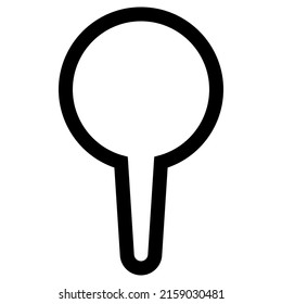 diseño de icono de ubicación de pin, ilustración vectorial, mejor utilizado para presentaciones