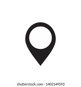 Pin Location Icon , flat design Vector Illustration