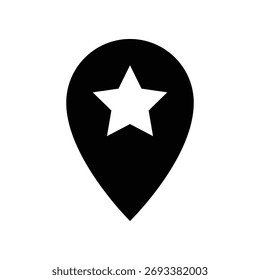 Plantilla de diseño de Vector de ilustración de icono de ubicación de pin