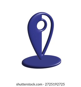 Fixar ícone de localização modelo de design de vetor de ilustração