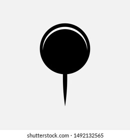 
Pin Location Icon. Map Pointer Vector, Sign and Symbol for Design, Presentation, Website or Apps Elements.