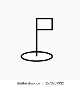 Pin Location Icon. Map Pointer Symbol for Design, Presentation, Website or Apps Elements - Vector.