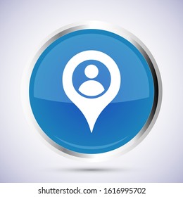 Pin Location Icon. Map Pointer Vector, Sign and Symbol for Design, Presentation, Website or Apps Elements.