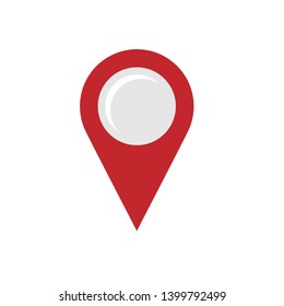 Pin Location Icon. Mark, Location, Place or Position Illustration As A Simple Vector, Trendy Sign & Symbol for Design and Websites, Presentation or Application.