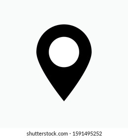 
Pin Location Icon  - Object Place Illustration, As A Simple Vector Sign & Trendy Symbol for Design and Websites, Presentation or Application.