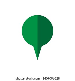 Pin Location Icon. Pointer or Navigation Illustration As A Simple Vector Sign & Trendy Symbol for Design and Websites, Presentation or Application.