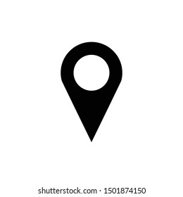 Pin Location Icon Symbol Vector