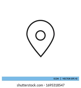 pin location icon vector design illustration