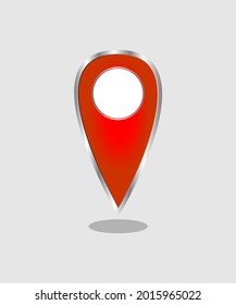 pin location icon vector design.