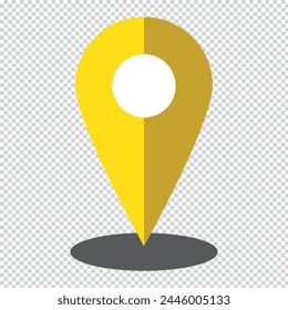 pin location icon vector design template. Location mark icon design. Location icon vector. Pin sign Isolated on white background. Flat style for graphic design, logo, Web, UI, mobile upp, EPS10