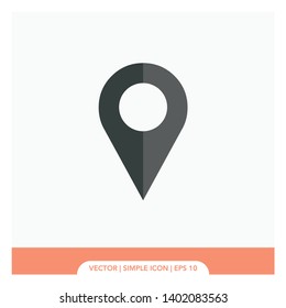Pin Location Icon Vector Illustration