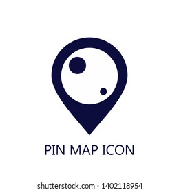 Pin Location Icon Vector Illustration