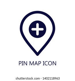 Pin Location Icon Vector Illustration