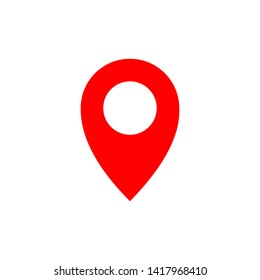 Pin Location Icon Vector Illustration