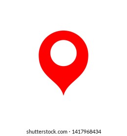 Pin Location Icon Vector Illustration
