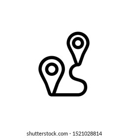 Pin location icon vector illustration