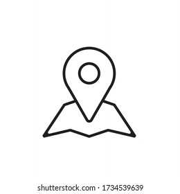 pin ,location icon vector illustration