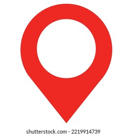 Pin location icon vector illustration logo template for many purposes.