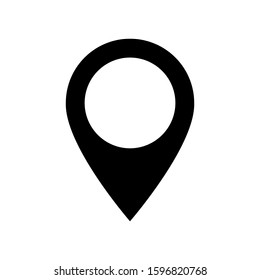 Pin location icon vector simple design