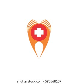 pin location icon.logo vector