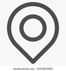 pin location, interface icons and symbols