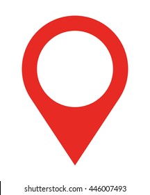 Pin Location  Isolated Icon Design, Vector Illustration  Graphic 