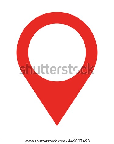 pin location  isolated icon design, vector illustration  graphic 