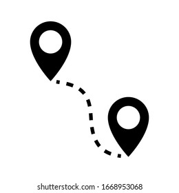pin location - locator icon vector design template
