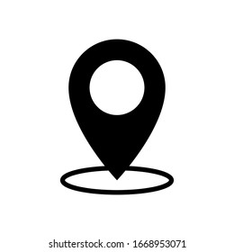 pin location - locator icon vector design template