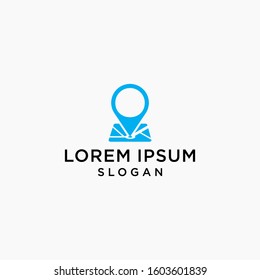 pin location logo simple premium