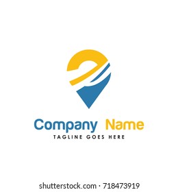 pin location logo vector. Contains such Icons as place, position, travel, pointer,
