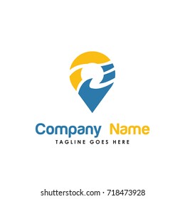 pin location logo vector. Contains such Icons as place, position, travel, pointer,
