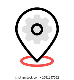pin location  map 