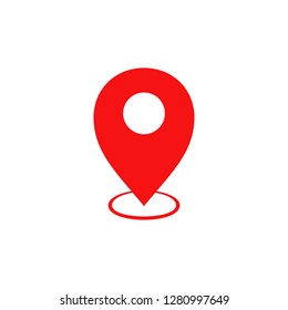 Pin location map icon Symbols vector