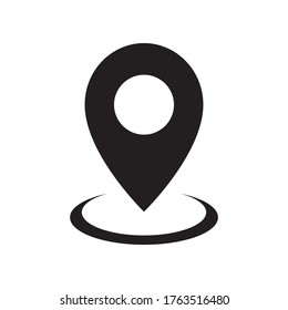 Pin Location Mark Sign Gps Icon Vector Illustration