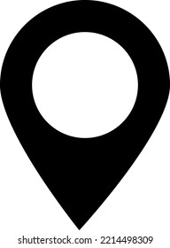 Marca De Ubicación De Pin Firmar Icono De Gps Ilustración De Ilustración.eps
