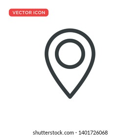 Pin Location Mark Sign Icon Vector Illustration
