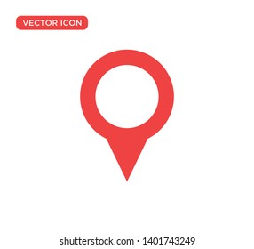 Pin Location Mark Sign Icon Vector Illustration