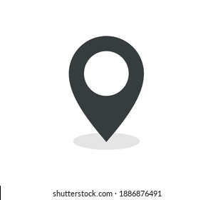 Pin Location Mark Sign Icon Vector Illustration