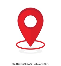 Pin Location Mark Sign Icon .