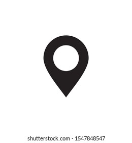 Pin Location, pin marker, map pin icon vector isolated