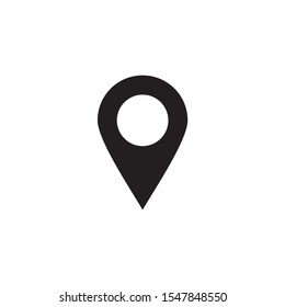 Pin Location, Pin Marker, Map Pin Icon Vector Isolated