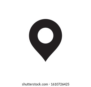 Pin Location, pin marker, map pin icon vector isolated 